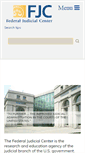 Mobile Screenshot of fjc.gov